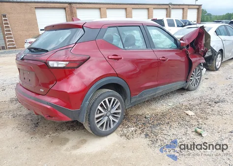 2021 Nissan Kicks Sv Xtronic Cvt from USA, damaged, VIN 3N1CP5CV1ML564684